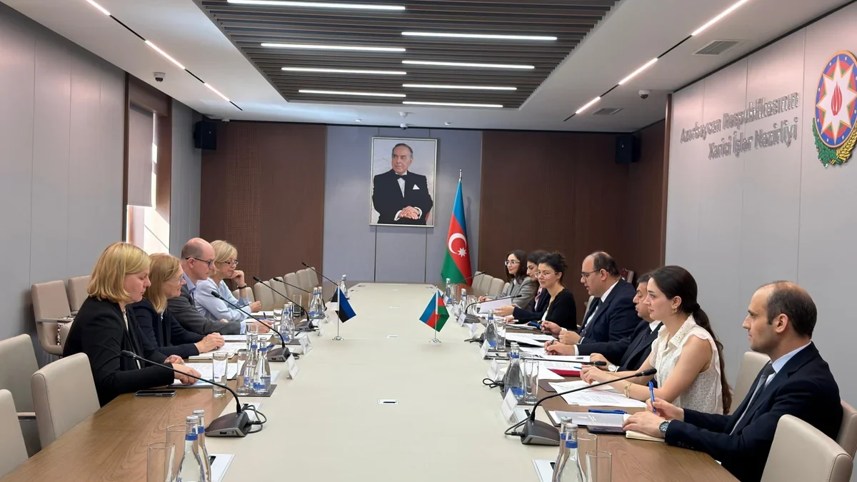 Consular consultations held between the Ministries of Foreign Affairs of Azerbaijan and Estonia