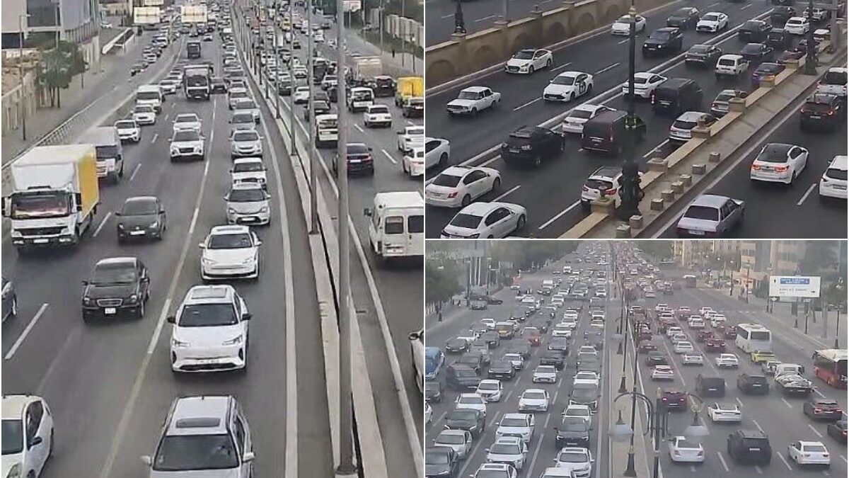 Traffic congestion in 19 directions in Baku – LIST