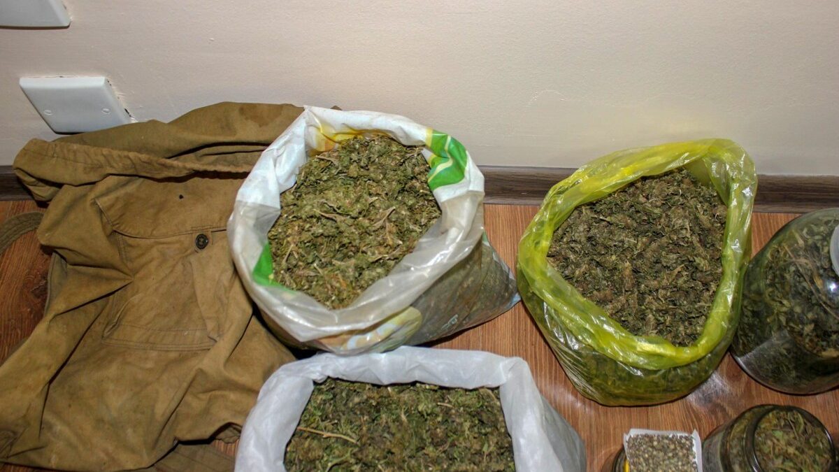 Police discovered a large quantity of narcotics in Balakan