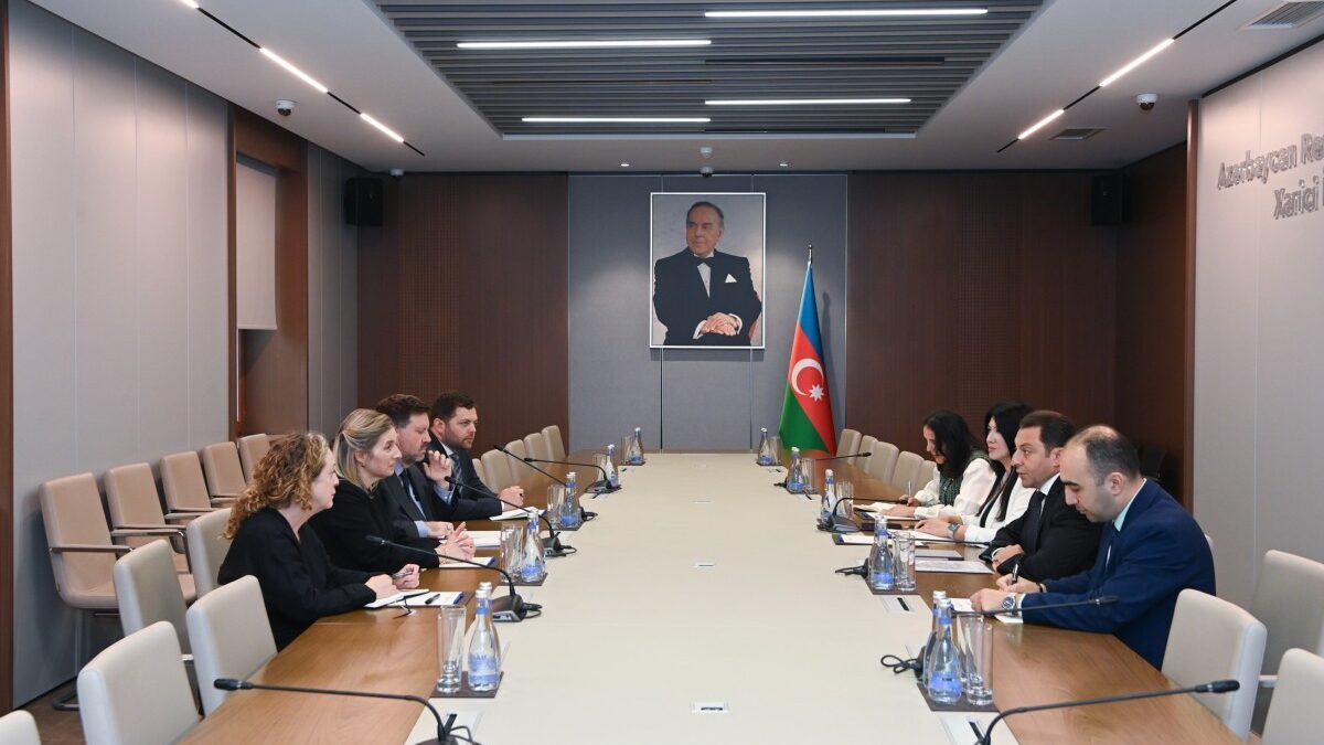 Elnur Mammadov discussed the implementation of TRIPP with the US Chargé d’Affaires in Armenia in Baku