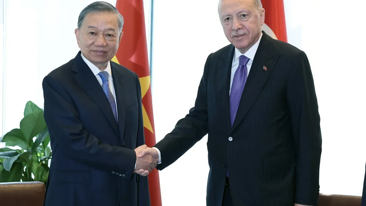 Erdoğan discussed regional and global issues with his Vietnamese counterpart