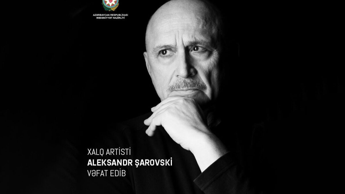Ministry of Culture publishes obituary on the passing of Alexander Sharovsky