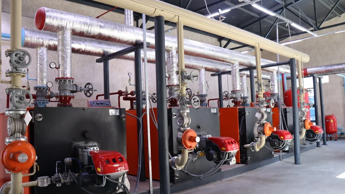 New modern neighborhood boiler houses are being built in Baku