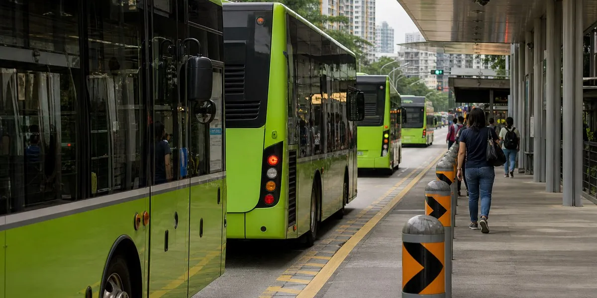 Those who violate public order on buses in Singapore will be fined