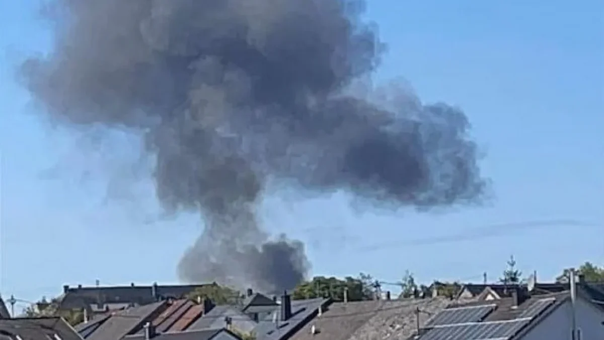 US fighter jet crashes near airbase in Germany