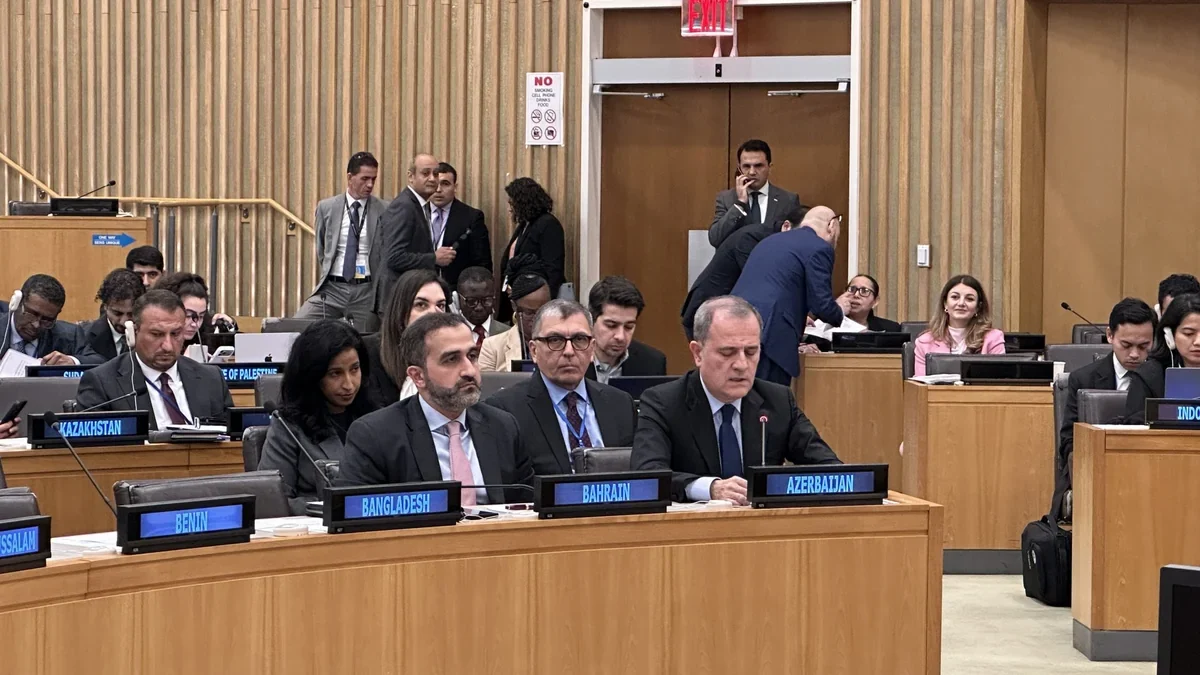 Azerbaijan has once again reaffirmed its support for Palestinian statehood