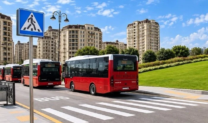 The movement scheme of these buses has been changed