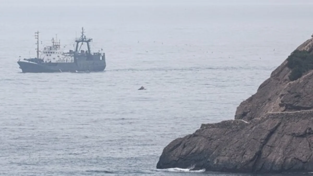 7 people injured in a fire on the “Triumph” ship off the coast of Kamchatka