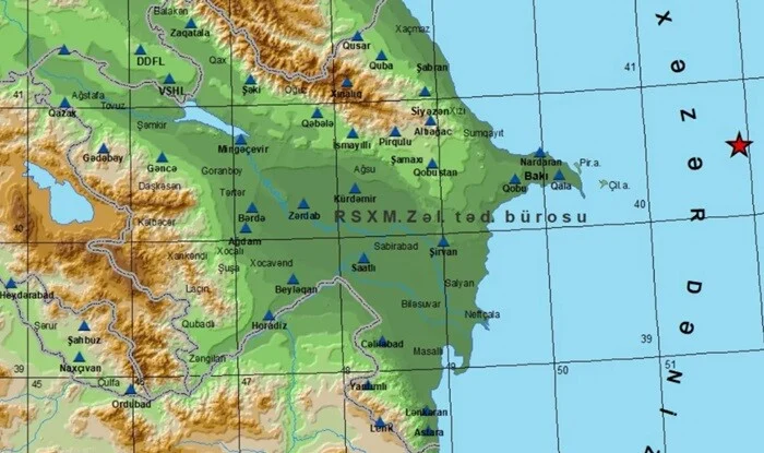 Earthquake occurred in Azerbaijan