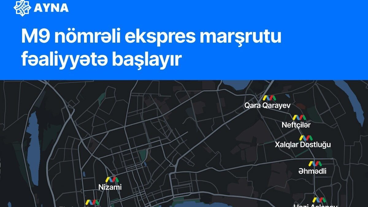 Express route M9 begins operation