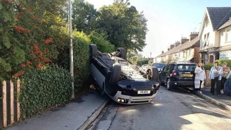 Premier League club player involved in a car accident