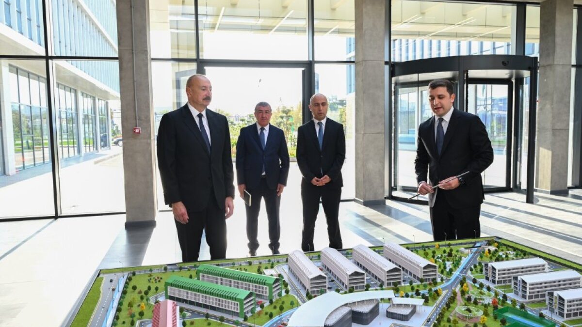 President Ilham Aliyev attended the opening of the first stage of the “SABAH.city” innovation campus – PHOTO