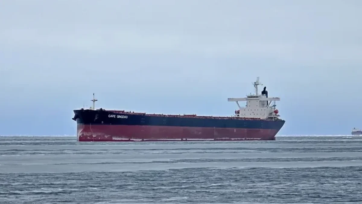 “Reuters”: Cargo ship hit near Strait of Hormuz sinks