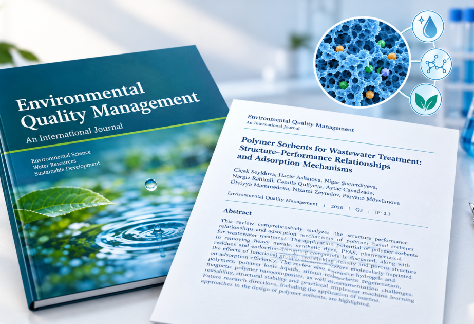 Azerbaijani scientists analyze water purification mechanisms