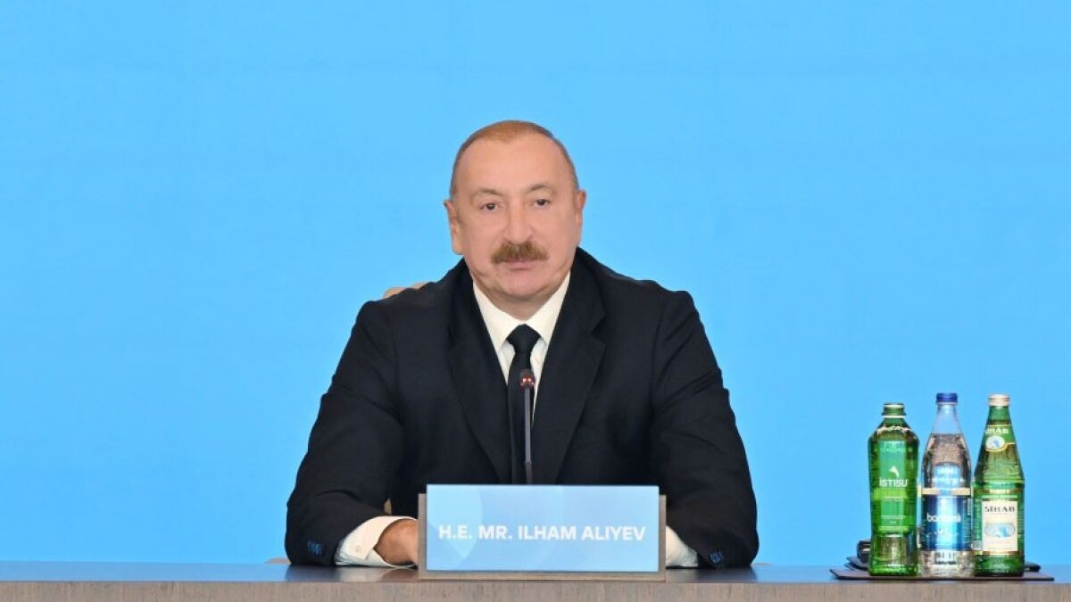 President of Azerbaijan: Double Standards in International Politics Must Be Completely Ended