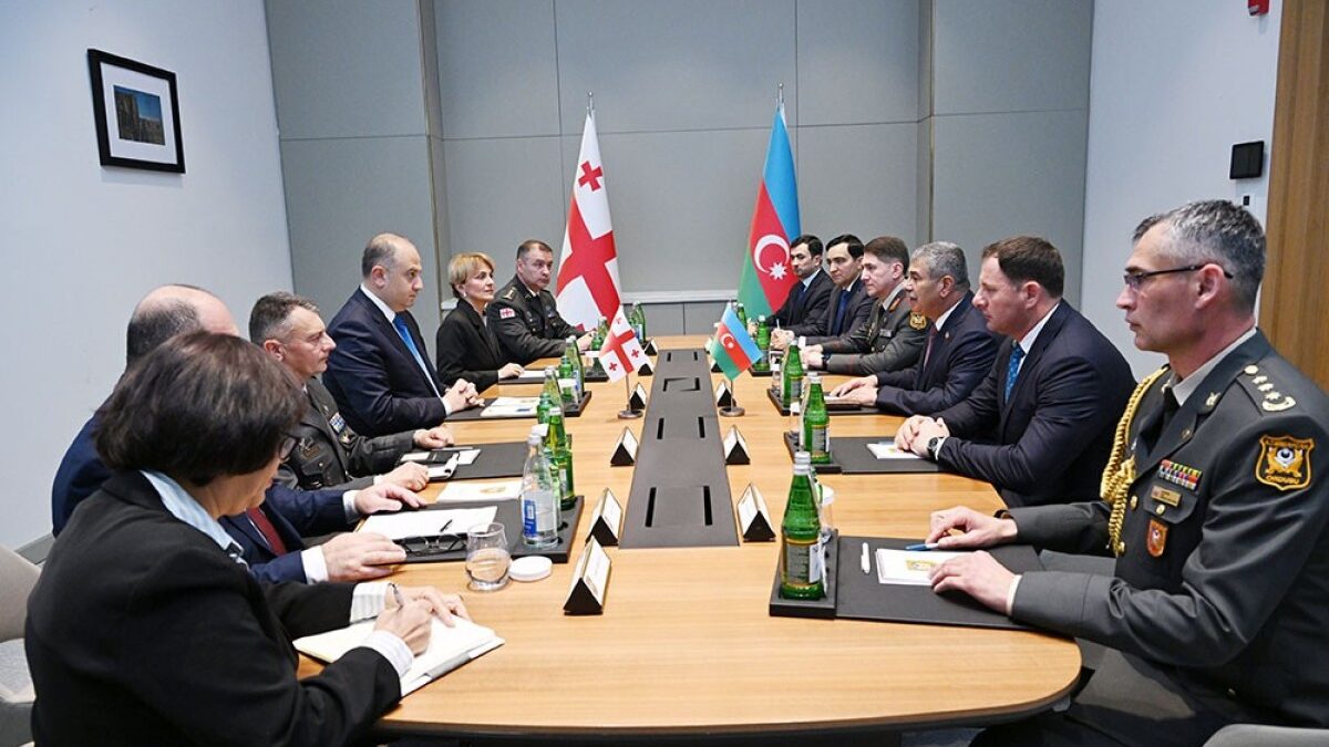 Azerbaijan-Georgia Military Cooperation Discussed in Shusha