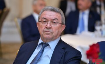 Misir Mardanov Awarded with the “Sharaf” Order