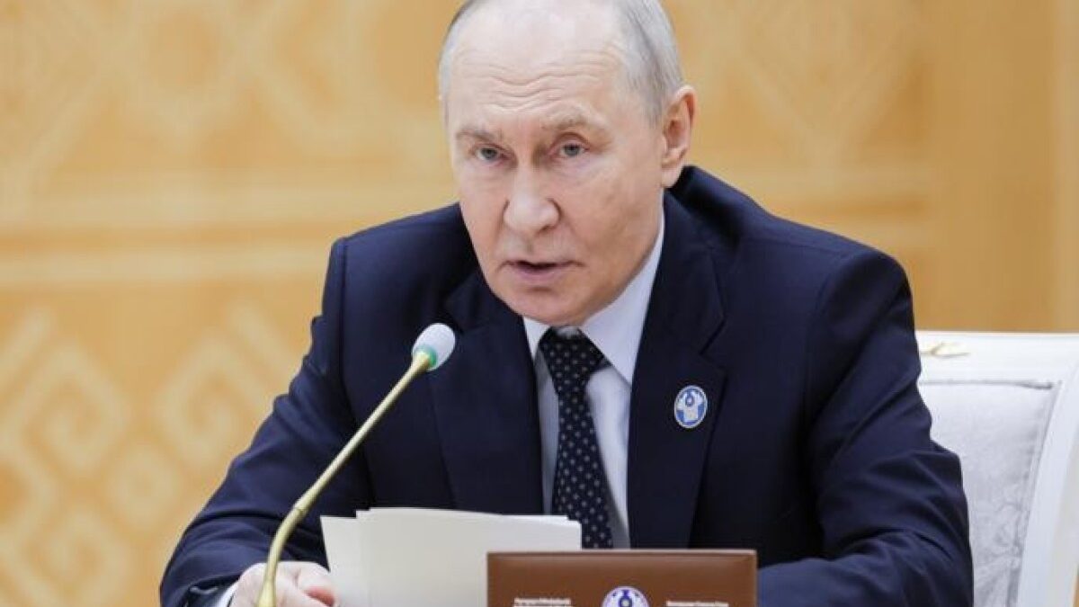 Putin: Caspian Sea has shrunk by more than 20 thousand square kilometers in Russia alone