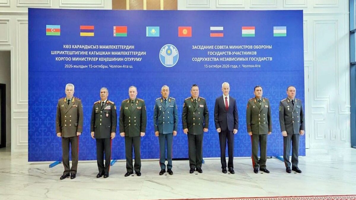 Zakir Hasanov Participated in the CIS Council of Defense Ministers Meeting
