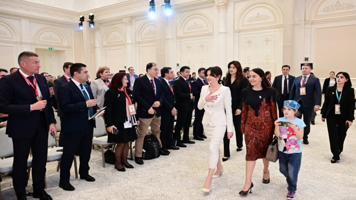 Leyla Aliyeva highlights the importance of global cooperation in combating childhood cancer at an international event