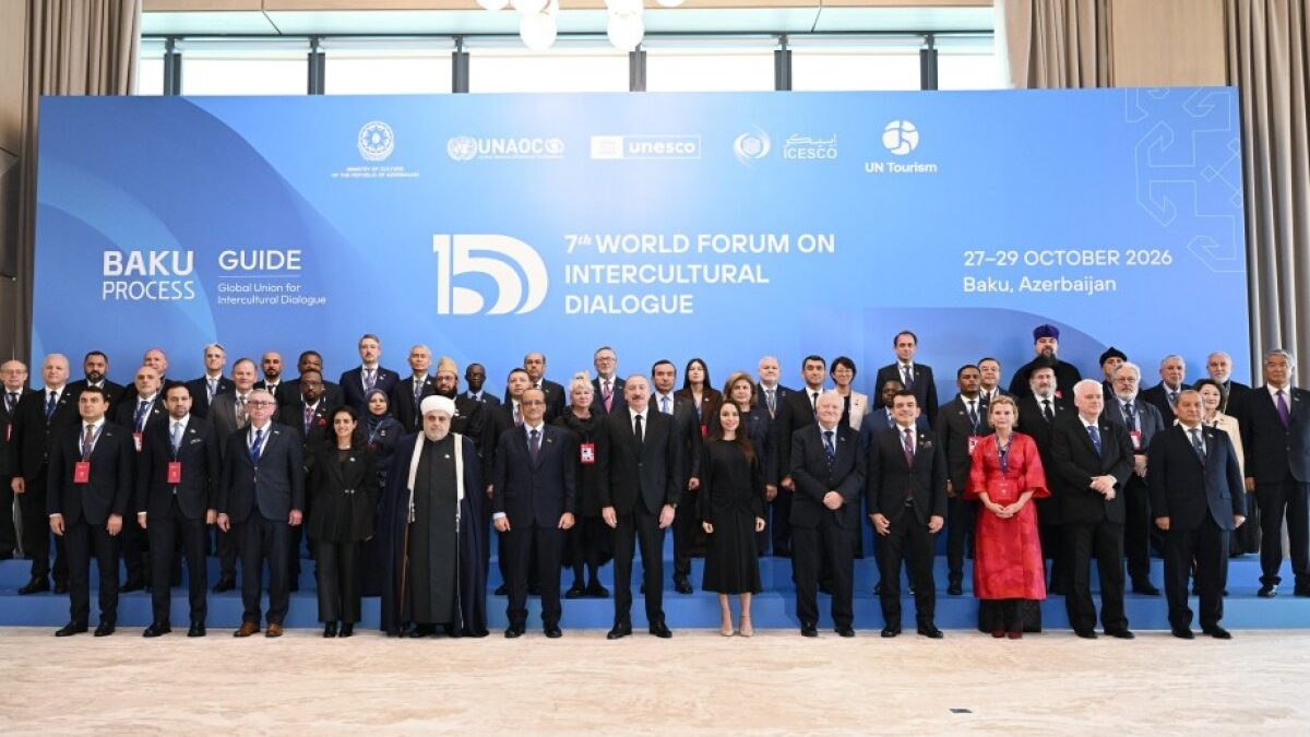 President Ilham Aliyev speaks at the opening of the VII Global Forum on Intercultural Dialogue – LIVE