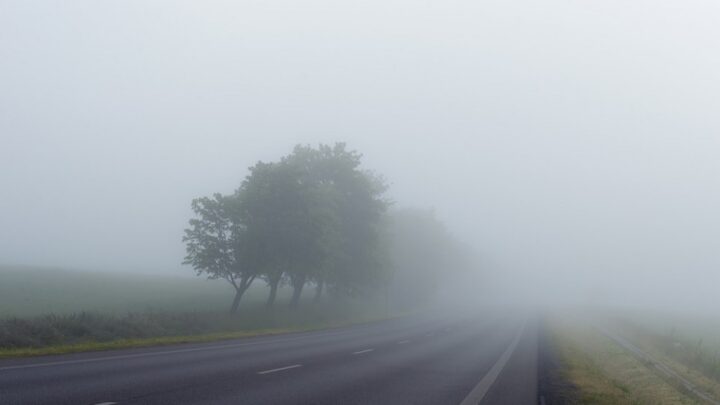 Visibility will be limited on the roads tomorrow
