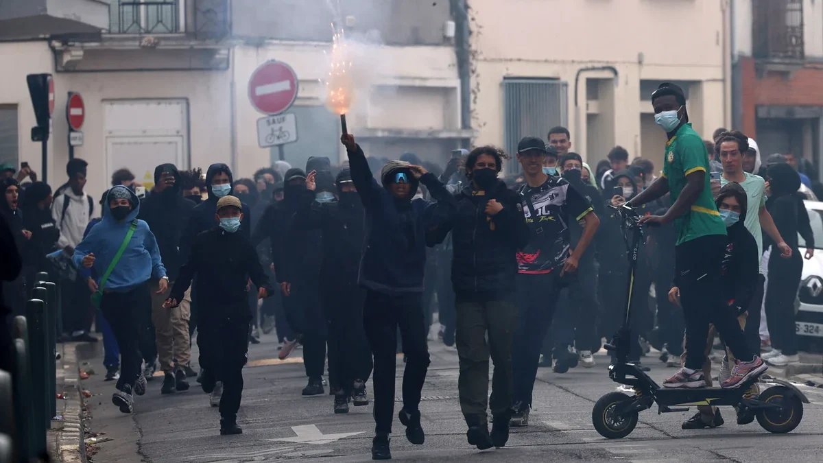 Police have arrested nearly 8,000 people since protests began in France