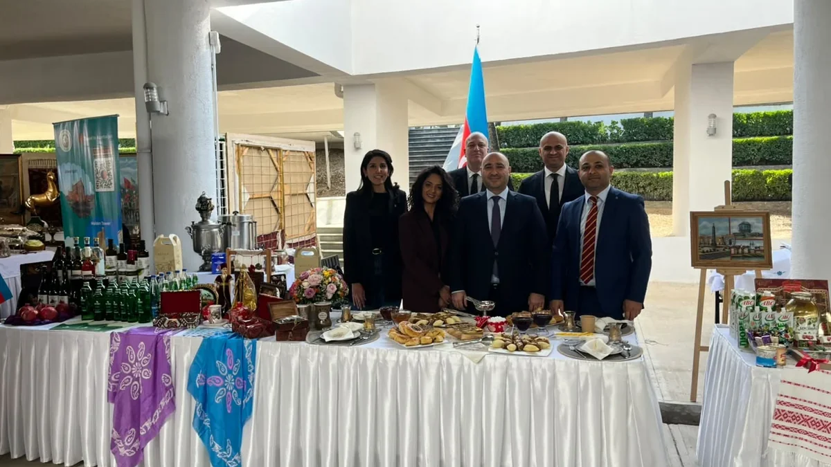 Azerbaijan represented with a special stand at Ashgabat for UN Day