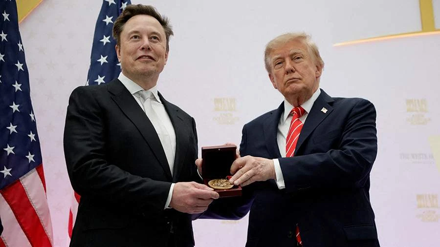 Tramp Awards Musk with National Medal of Science