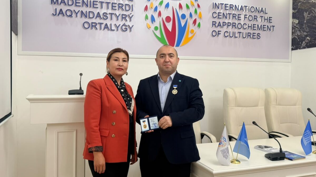Aqil Alasgar Awarded with Tokayev Order at International Conference in Kazakhstan – PHOTOS