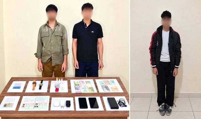 Afghans attempting to cross the state border were detained
