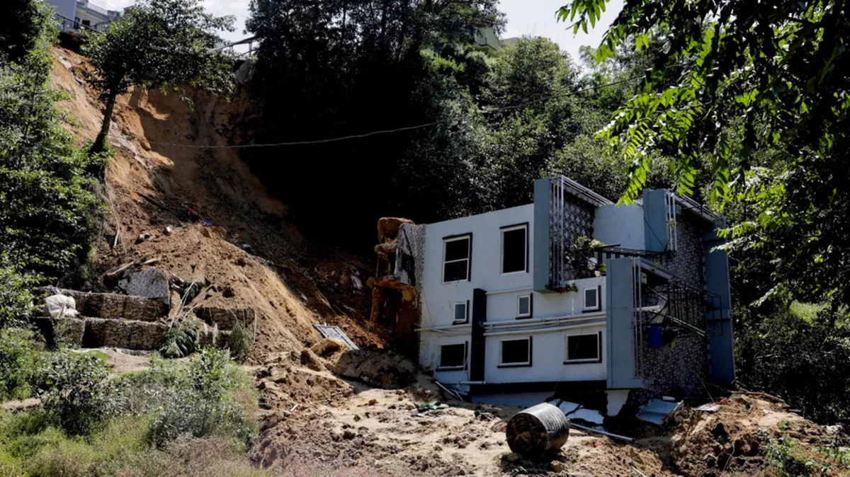 Floods in Nepal Destroy Homes and Bridges, People Missing