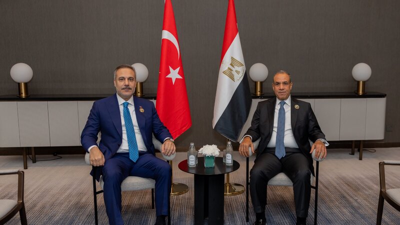 Hakan Fidan met with his Egyptian counterpart