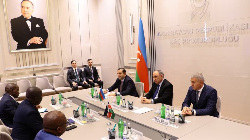 Prosecutor General Kamran Aliyev Met with the Director of the Public Prosecution Service of the Republic of Kenya
