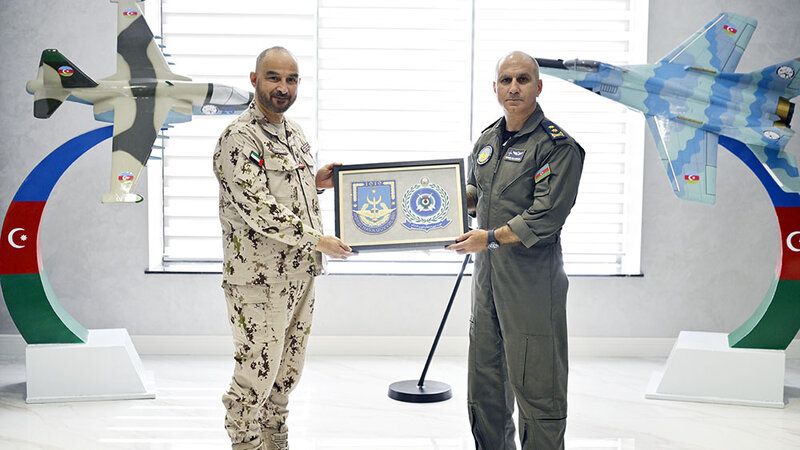 Azerbaijan and UAE Air Force Commanders Meet