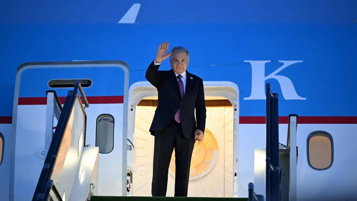 Uzbekistan President’s Business Trip to Azerbaijan Concludes