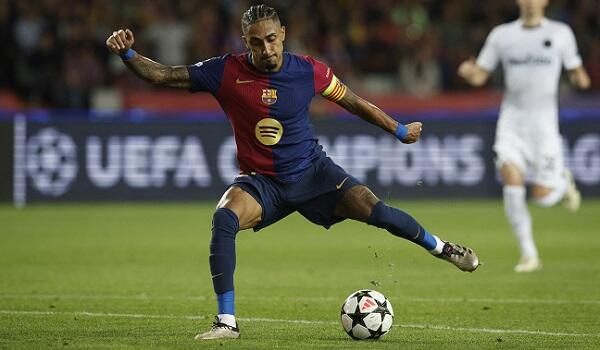 Raphinha to miss Galatasaray match