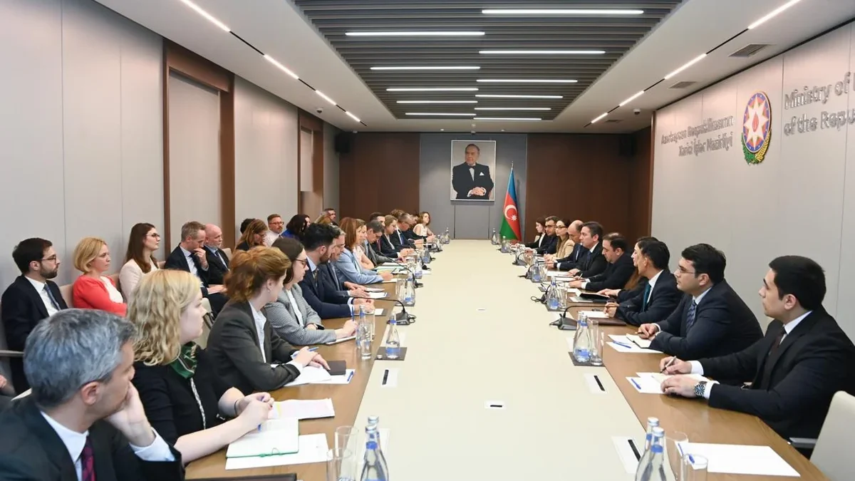 Azerbaijan and EU Discuss Regional Issues
