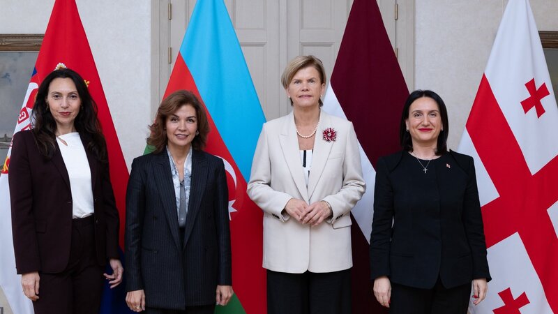 Nerminə Mustafayeva Meets with Head of Latvian MFA